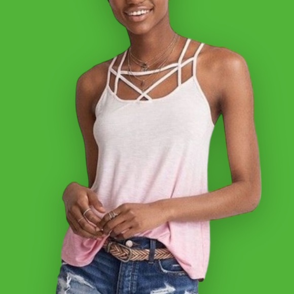 AEO Soft & Sexy Slub Ombré Tank - Picture 3 of 7